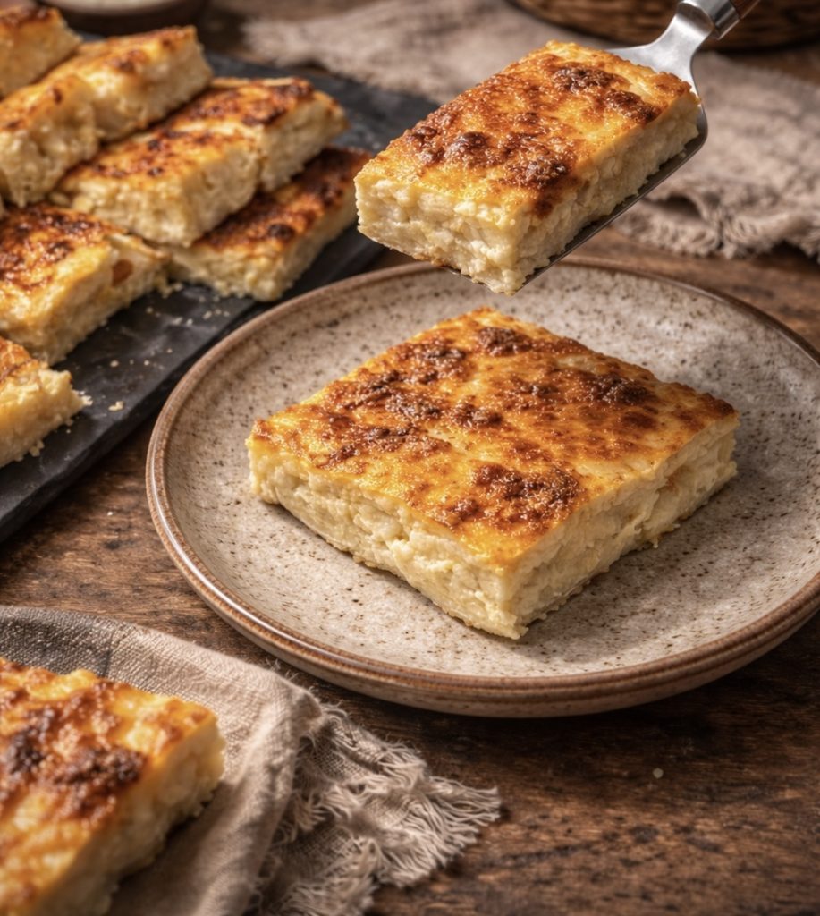 pastel casero horneado tradicional